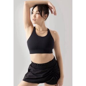 Popflex Women's Ambition Bra Gym Workout NWT Size Large Black